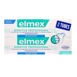 Elmex Sensitive Pro Blancheur Lot 2