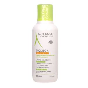 A-DERMA EXOMEGA CONTROL Crème émolliente - Peaux sujettes à l'eczéma atopique - Visage et corps - 40