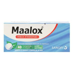 Maalox Menthe Cpr Croq 40