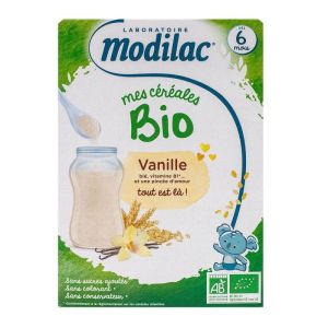 Modilac Cereales Bio Vanille 250G