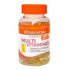 Vitascorbolgommes Multi Kids X60