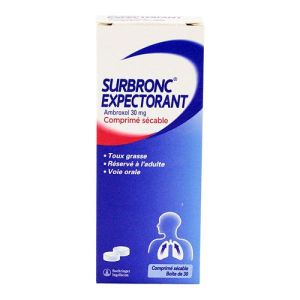 Surbronc Expec.ambr.30mg Cpr30