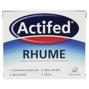 Actifed Rhume Cpr Bt15