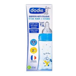 Dodie Bib 2 Init A/col 270ml 0-6m Cosmon