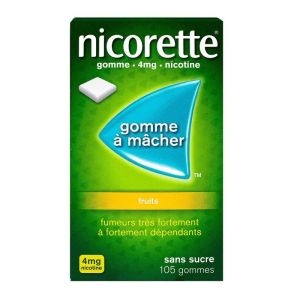 Nicorette Fruit 4mg S/s Gom105