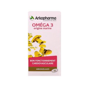 Arkogelules Omega3 Caps Fl60