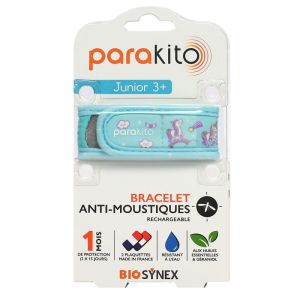 Parakito Braceetl Anti-Moustique Rechargeable Junior Licorne