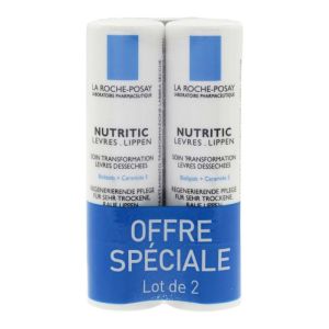 Baume à lèvres stick Nutritic La Roche Posay lot de 2