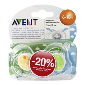 Avent Sucet Tend6-18m2