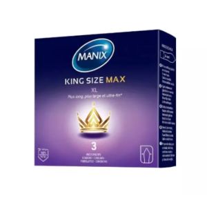 Manix King Size Max Boite De 3