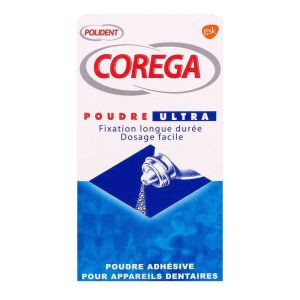 Corega Ultra Pdr Adh App Fl40g