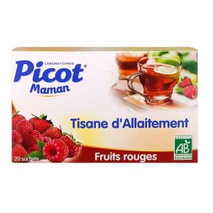 Picot Tis Allait Fruits Rouges Sachetsx20