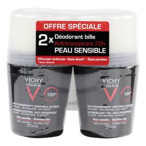 Vichy H Deo Bille 72h Lot 2