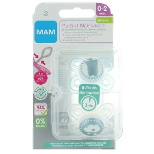 Mam Sucett Perf Naiss 0-2m Deco Sil X2