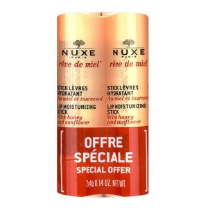 Nuxe Reve Miel Stick Levre Duo 2x4g