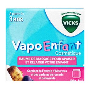 Vicks Vapoenfant Baume Massage Enf Pot50g