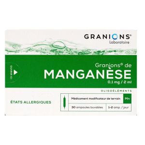Granions Manganese Buv 2ml 30