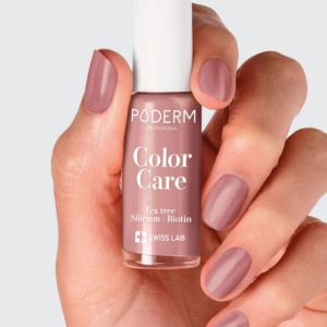 Poderm Vernis à ongles Tea Trea Color Care Parme 8mL