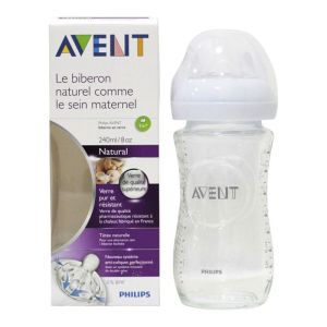 Avent Bib Natural Verre 240ml