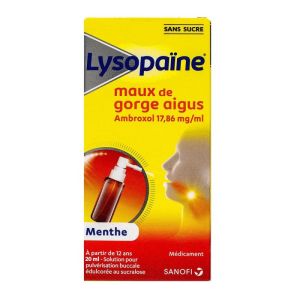 Lysopaine Ambroxol Spray Ment 20ml