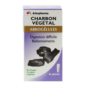 Arkog Charbon Vegetal 45 Gel