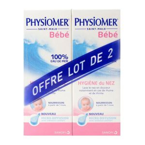 Physiomer Microdiffusion 115ml X 2 (rose)