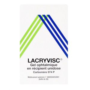 Lacryvisc Gel Opht Unidos 30