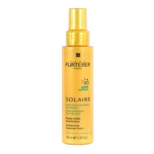 René Furterer Solaire Fluide d'été protecteur - Cheveux sensibilisés : soleil, mer, piscine - 100 ml