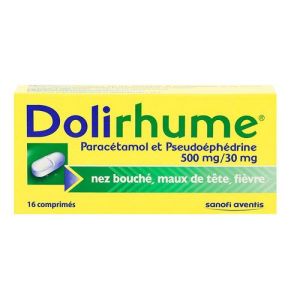 Dolirhume 500mg/30mg Cpr Bt16