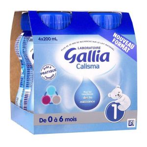 Gallia Calisma 1er Age 4x200ml