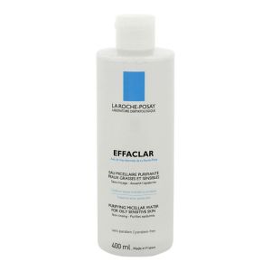 Eau micellaire 400 mL peau grasse et sensible Effaclar La Roche Posay