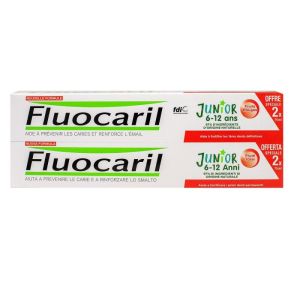 Fluocaril Junior Dent 6-12 Fr Rge 75ml2