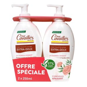 Roge-cav Soin Nat Toil Int Ex-dou 2x250ml