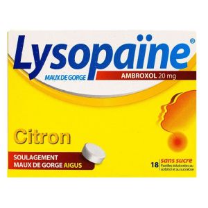 Lysopaine Ambroxol Citron  S/s Past18
