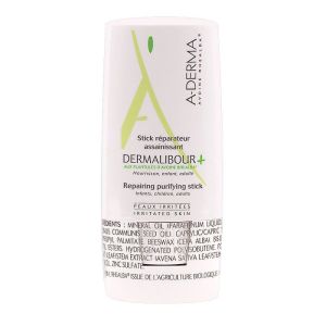 A-DERMA DERMALIBOUR+ Stick réparateur - Peaux irritées sèches - Visage et corps - 8g