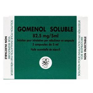 Gomenol Soluble Neb Amp5ml 5