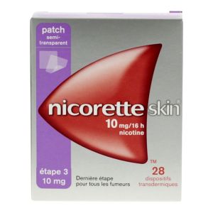 Nicoretteskin 10mg/16h Disp 28