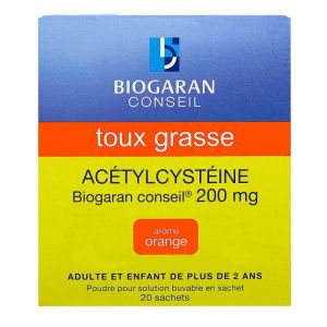 Acetylcysteine Bgc 200 Sach 20