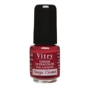 Vitry Vernis à Ongles Rouge Carmin 4 mL