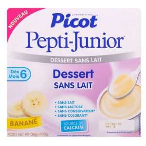 Pepti-junior Cr Dess Banane*4