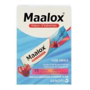 Maalox Sachet Fruits Rouges 20