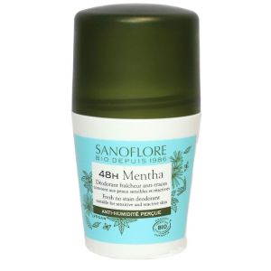 Sanoflore Deo Rollon 48h Mentha 50ml