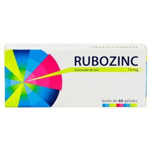 Rubozinc 15mg Gelu Bt60