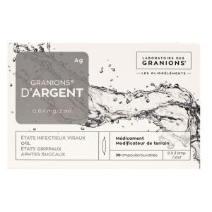 Granions Argent Buv Amp2ml 30