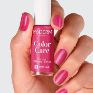 Poderm Vernis à ongles Tea Trea Color Care Framboise 8mL