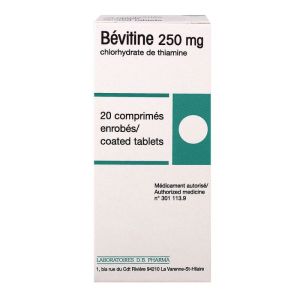 Bevitine 250mg Cpr Tb20