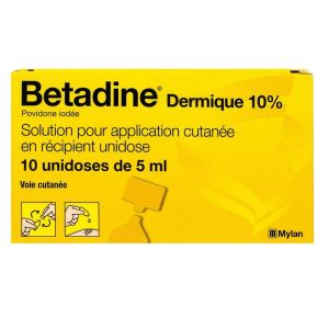 Betadine 10% Sol Loc Dos5ml 10