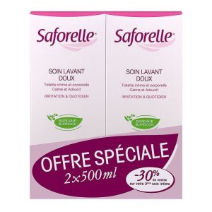 Saforelle Sav Liq 500ml X2