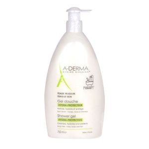 A-DERMA LES INDISPENSABLES Gel douche hydra-protecteur - Peaux fragiles au quotidien - Visage, corps