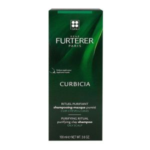 René Furterer Curbicia Shampooing-masque pureté à l'argile absorbante et aux huiles essentielles - C